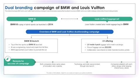 strategic alliance for bmw and louis vuitton ppt